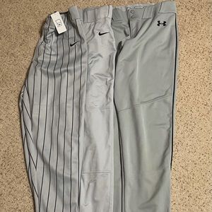 Large Baseball pants.  I have 2 used and 1 new. Cleaning out. Must go!